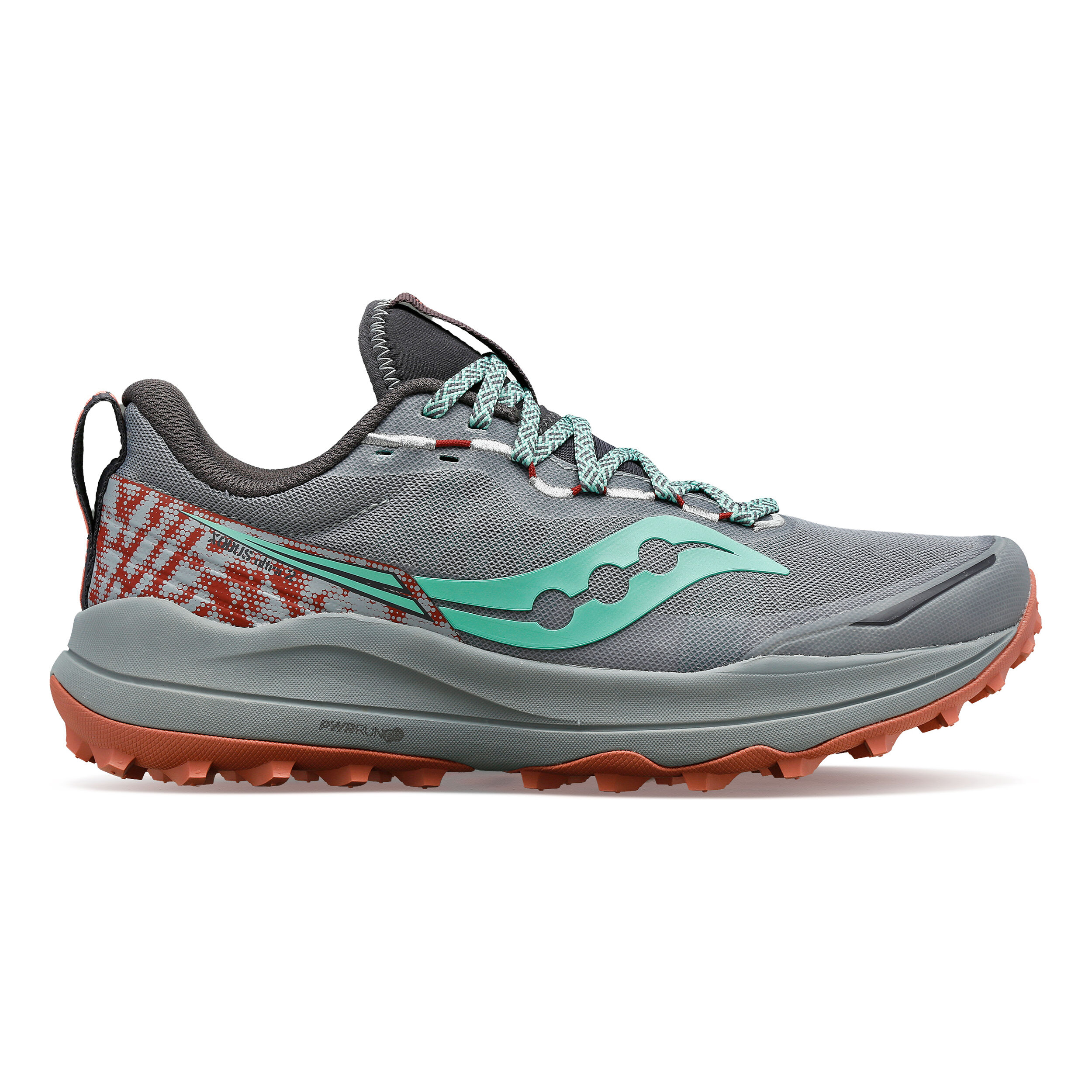 Saucony Xodus Ultra 2 Chaussure De Running Sans Stabilisateurs Femmes - Gris , Turquoise