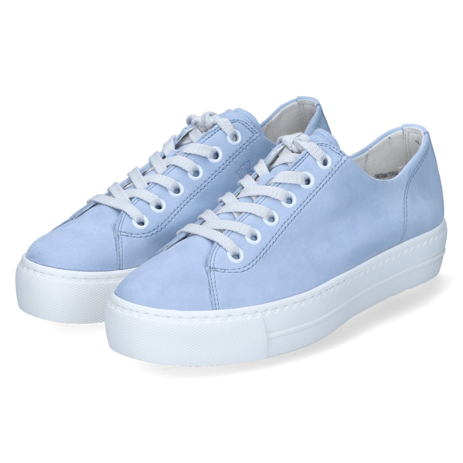 Paul Green Schnürschuhe - hellblau
