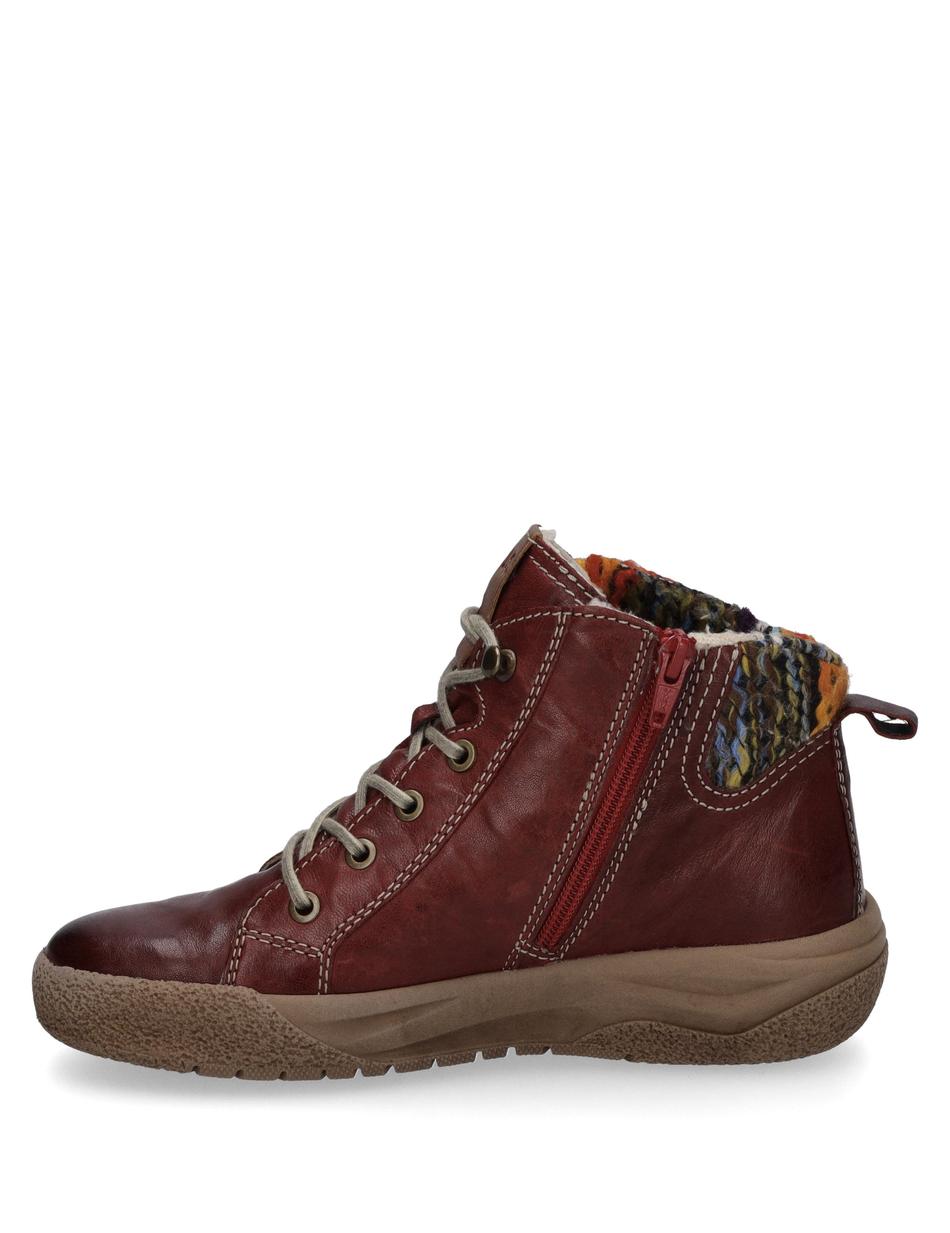 Stiefelette Alina 52, bordo-kombi