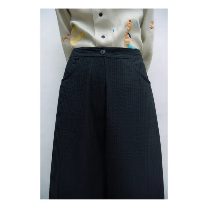 Cordera Pantalon Incurvé Tabular | Noir