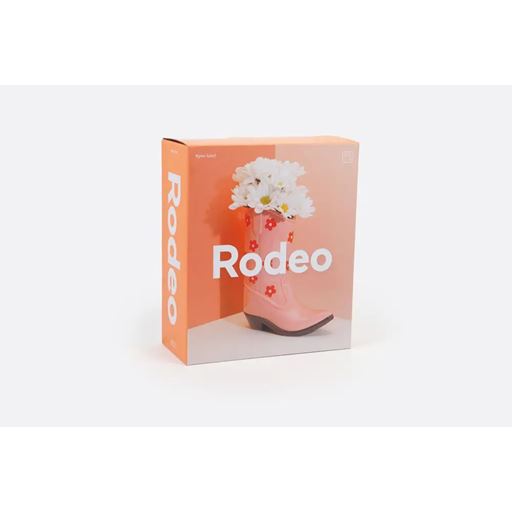 Doiy Rodeo Cowboy Boot Vase, Lyserød