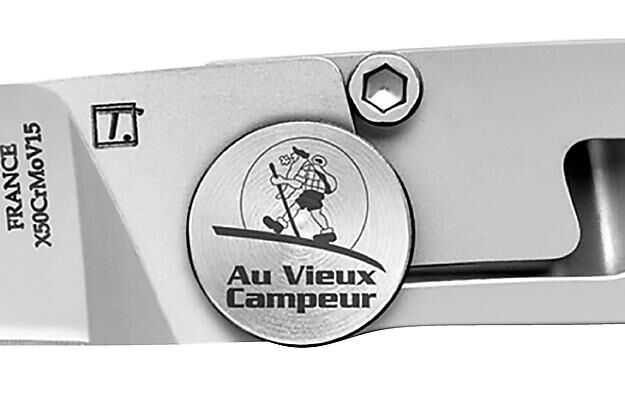 CLAUDE DOZORME - COUTEAU LINER LE THIERS GM POUR AU VIEUX CAMPEUR