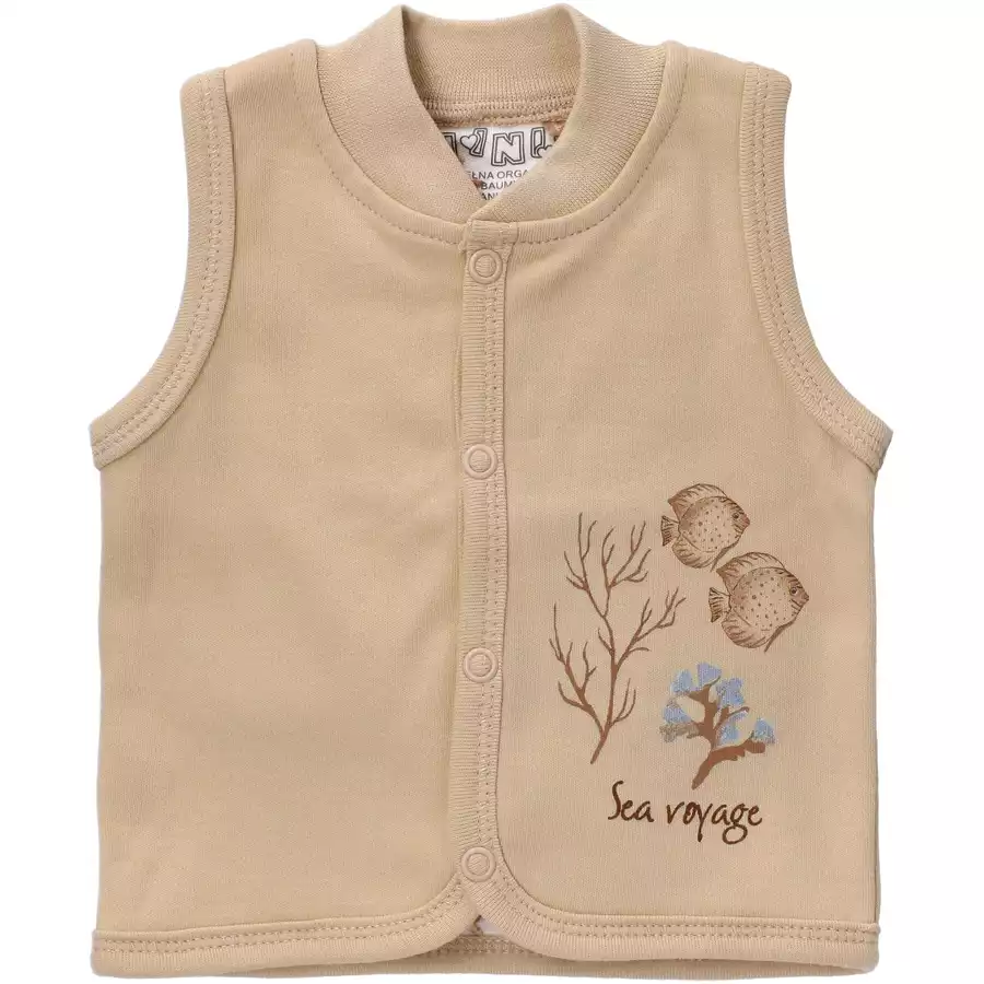 Nini Weste Frühling, Sommer beige