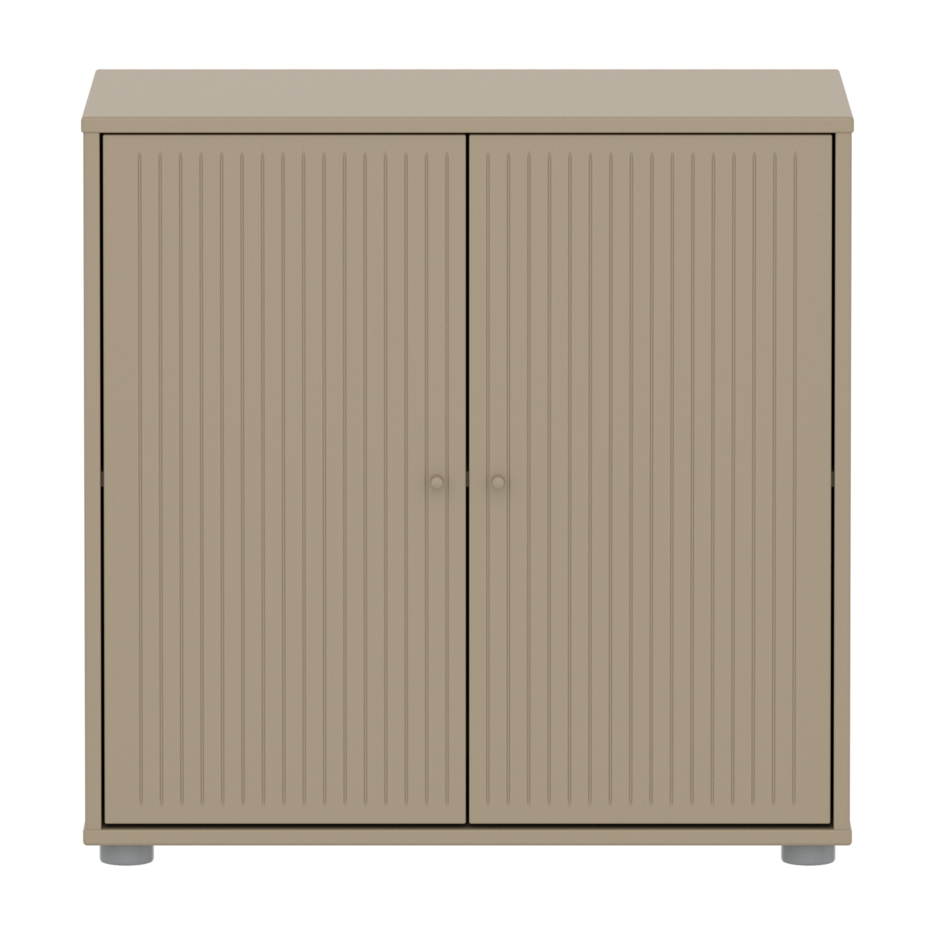 SAGA Rgl grv front Tür oat,oat kno/pla.F - Oat / B: 75.0 cm x T: 45.0 cm x H: 74.0 cm