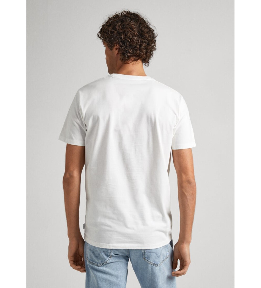 Camiseta branca Pepe Jeans Welsch