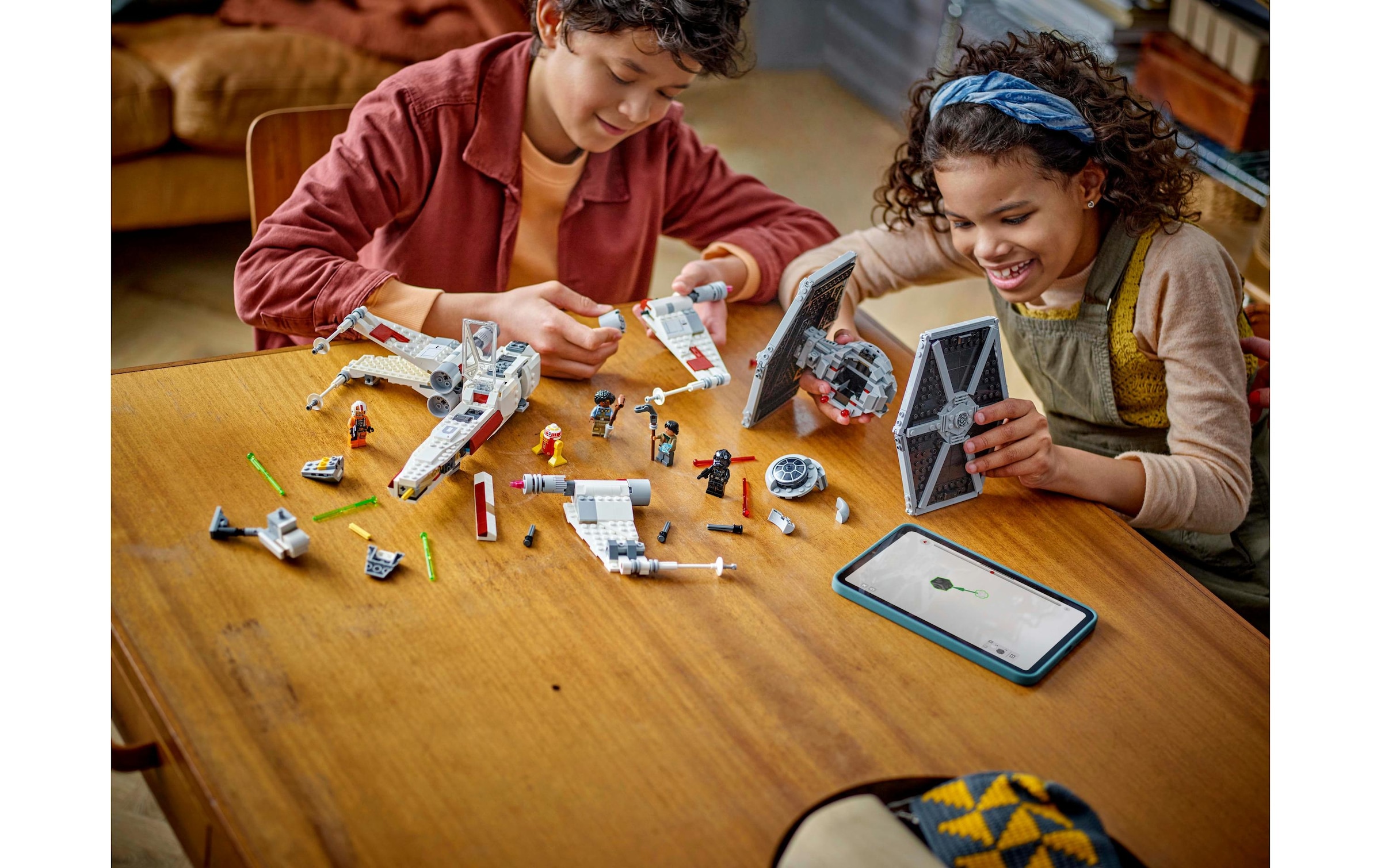 LEGO® Konstruktionsspielsteine »Star Wars Mashup aus TIE Fighter & X-Wing 75393«