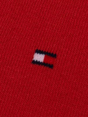 Pacote com 2 pares de meias clássicas com estampa de bandeira.