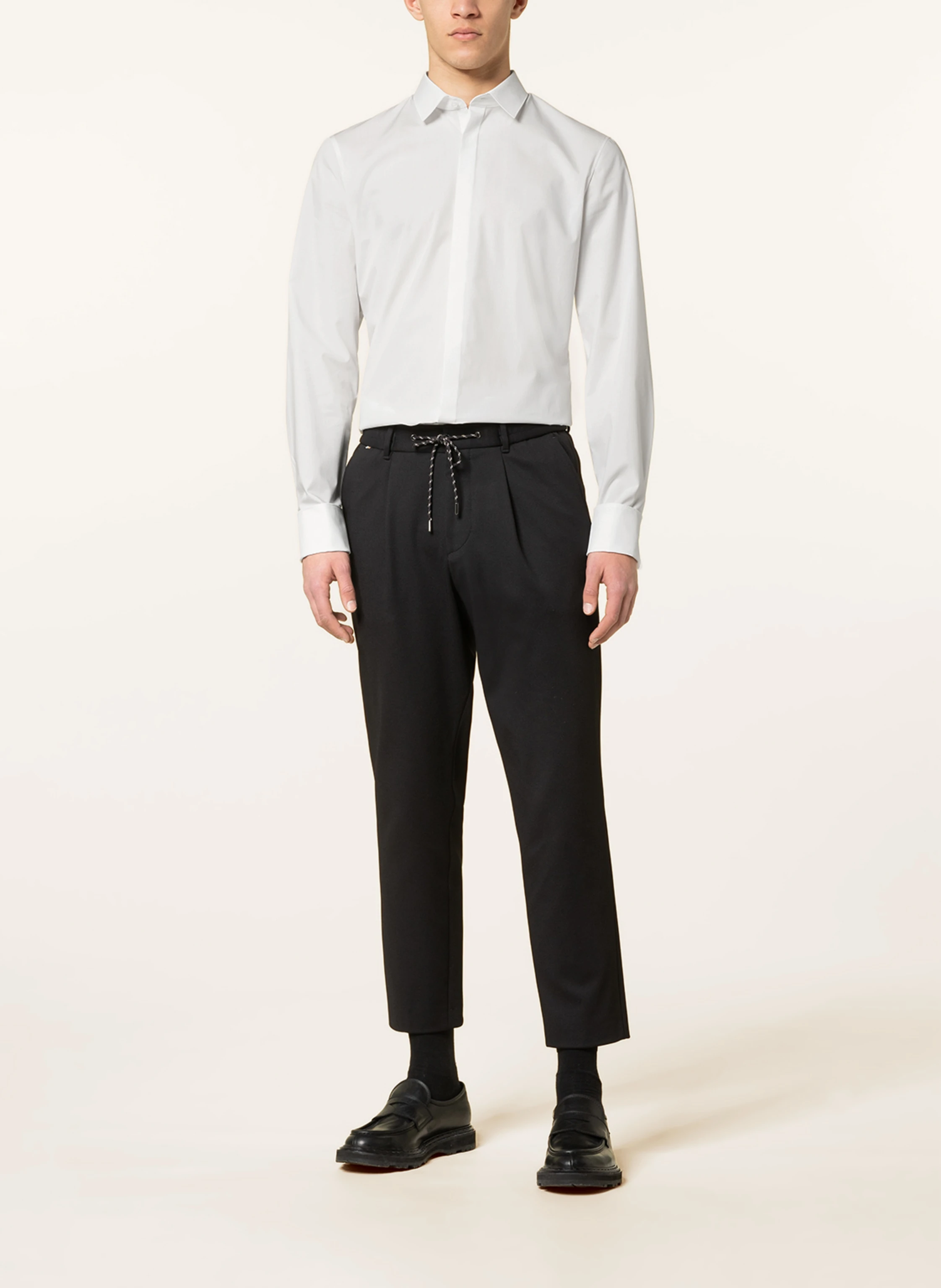 OLYMP Hemd No. Six super slim mit Umschlagmanschette