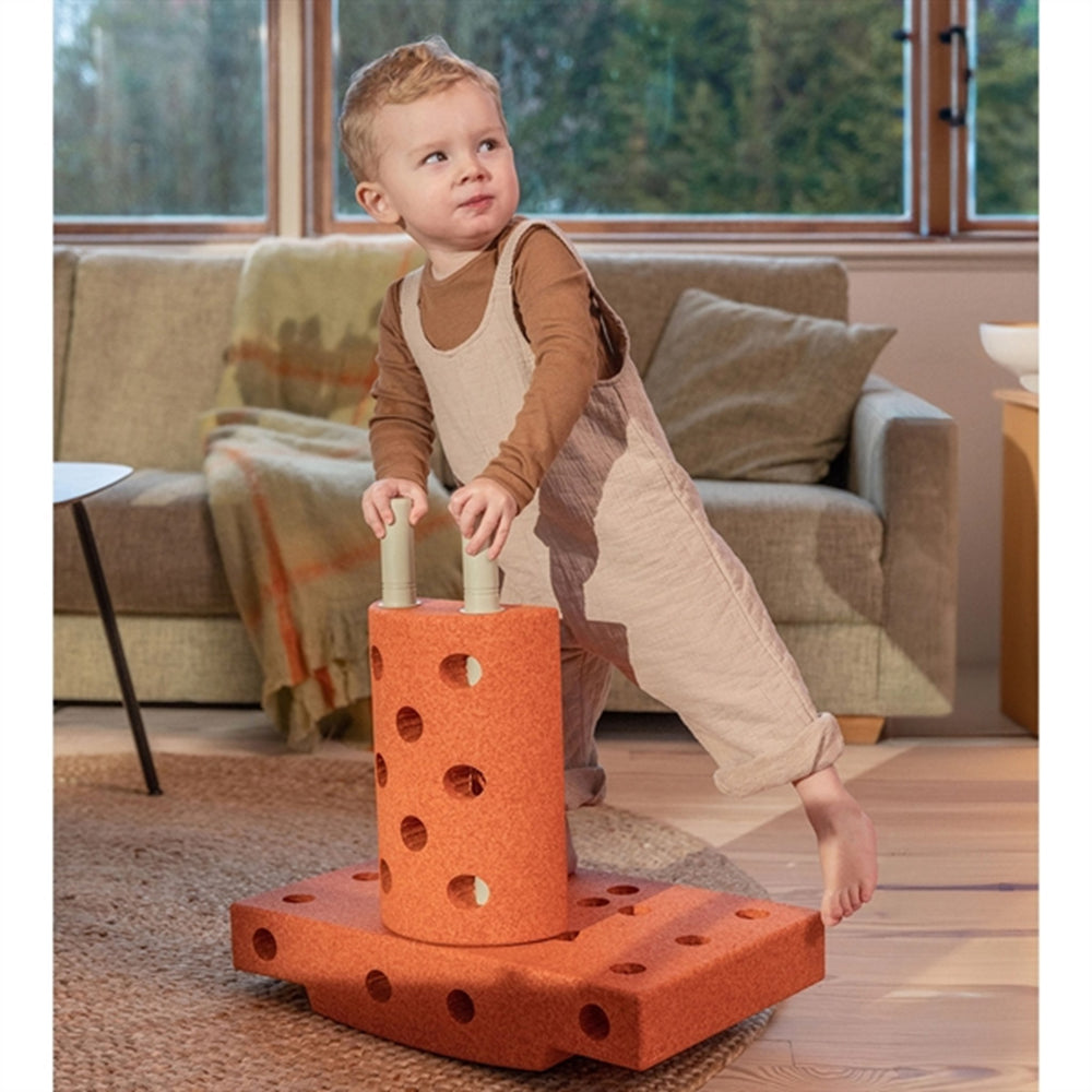 Køb MODU Curiosity set Burnt Orange/Dusty Green | Luksusbaby