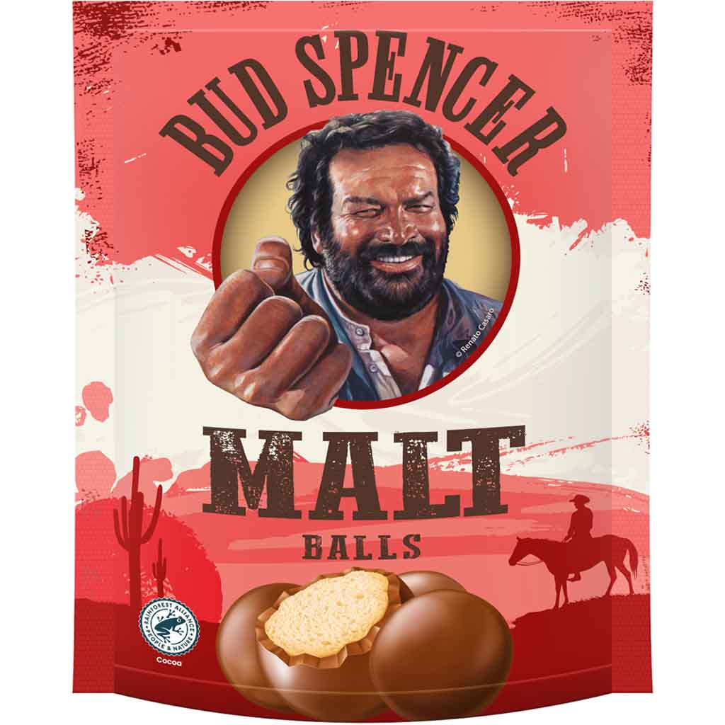 Piasten Bud Spencer Malt Balls 120g MHD:28.7.25