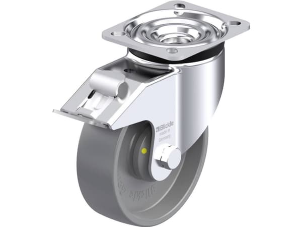 Blickle 884383 LK-PO 125KA-1-FI-ELS Styrehjul i stål Hjuldiameter: 125 mm Bæreevne (maks.): 300 kg 1 stk