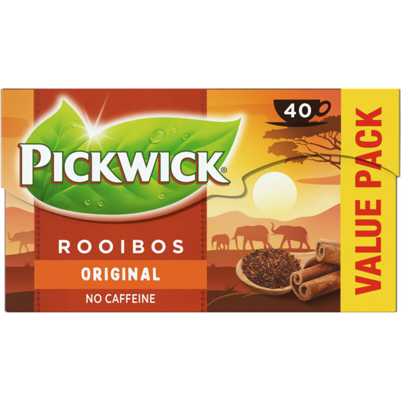Pickwick Original rooibos thee voordeelpak