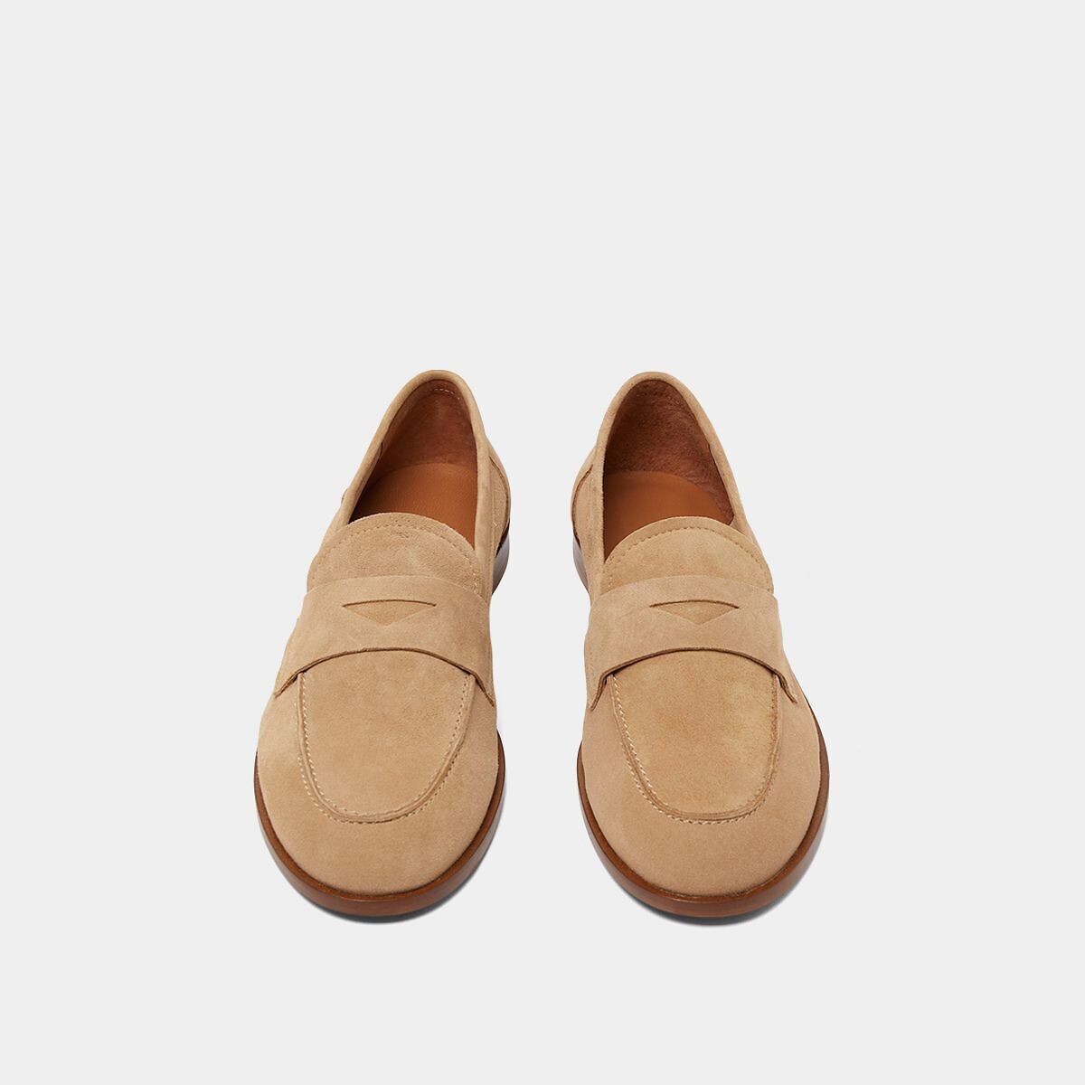 JONAK<br>Mocassins Thelma em camurça, fabricados na Europa