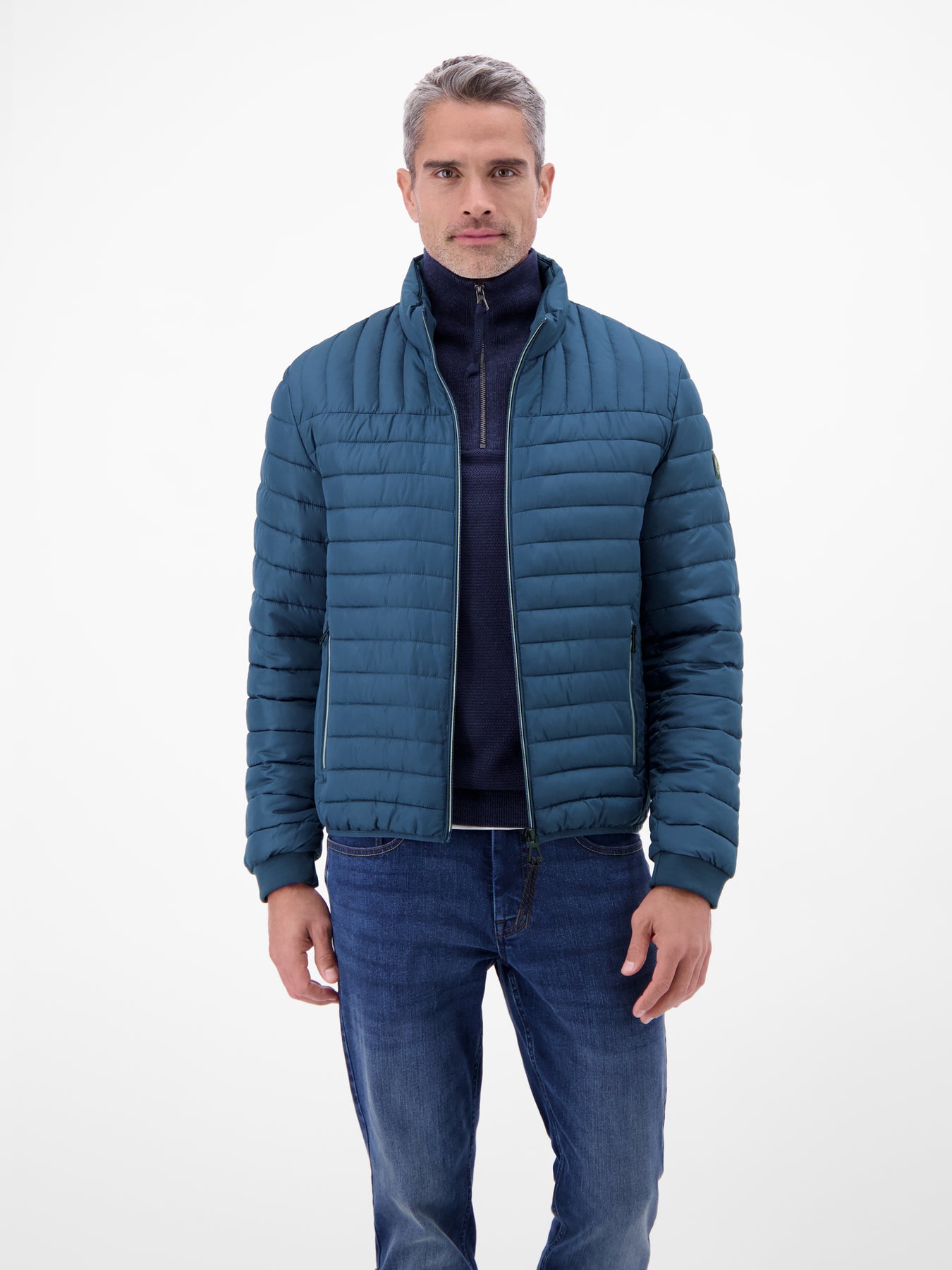 Leichter Herren Steppblouson