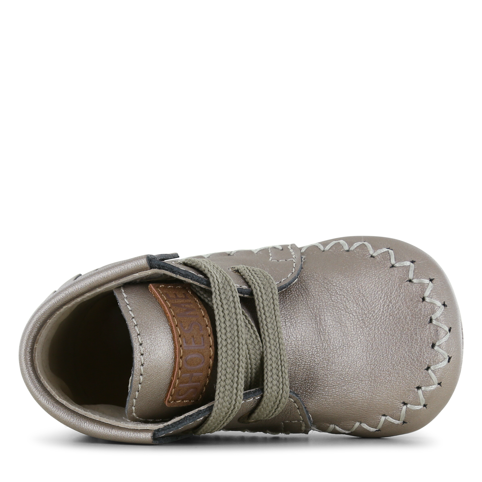 Shoesme champagnerfarbener BABY-PROOF® Schuh mit Rüschen