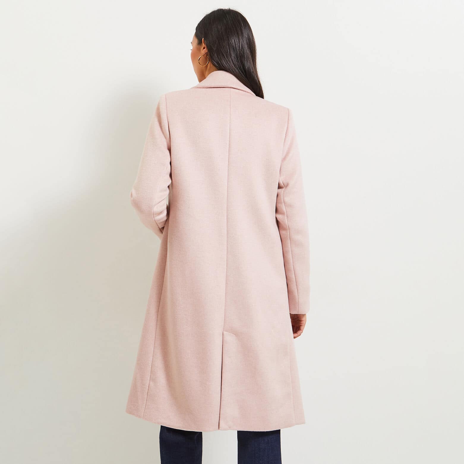 Manteau pardessus mi-long femme