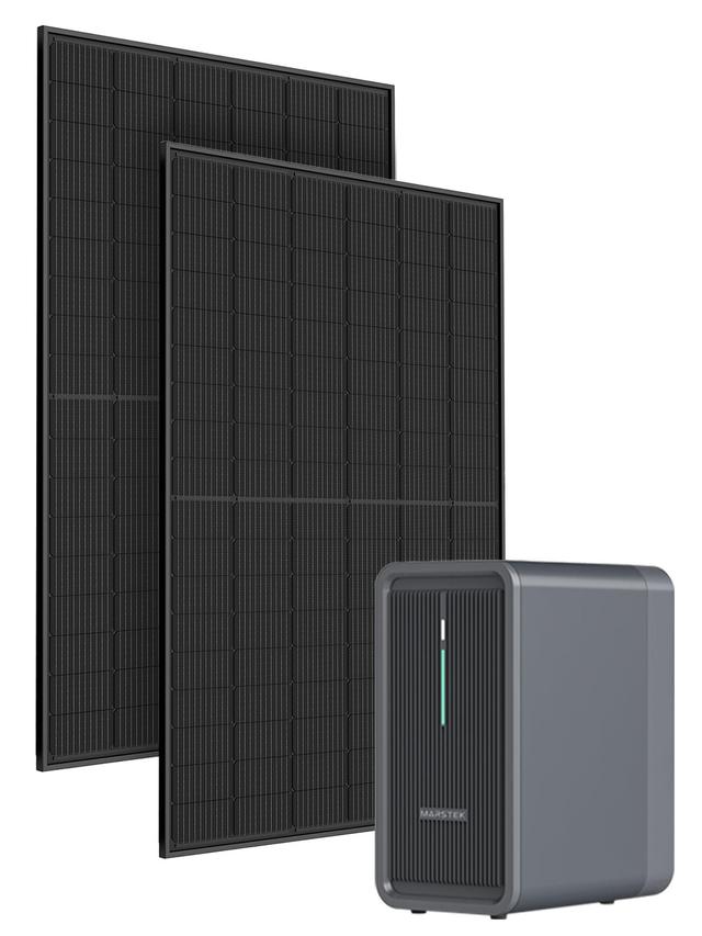 Balkonkraftwerk inkl. Speicher, 830 W/800 W
