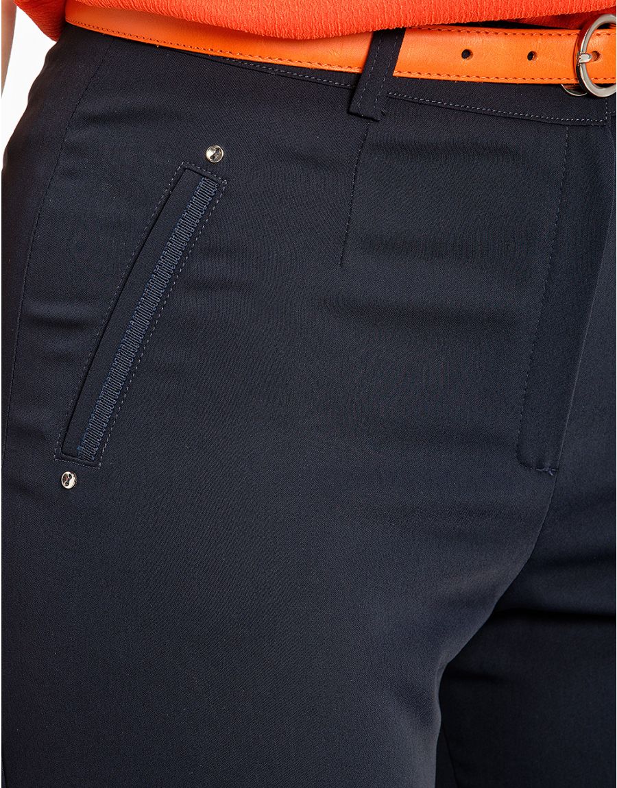 Pantalon marine city chic