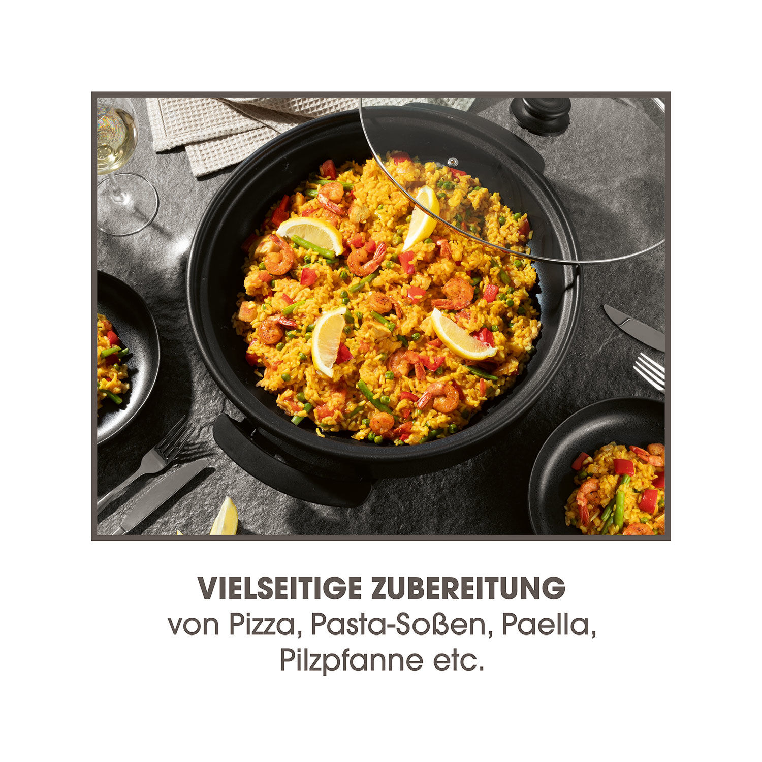 Gourmetmaxx Elektrische Partypfanne