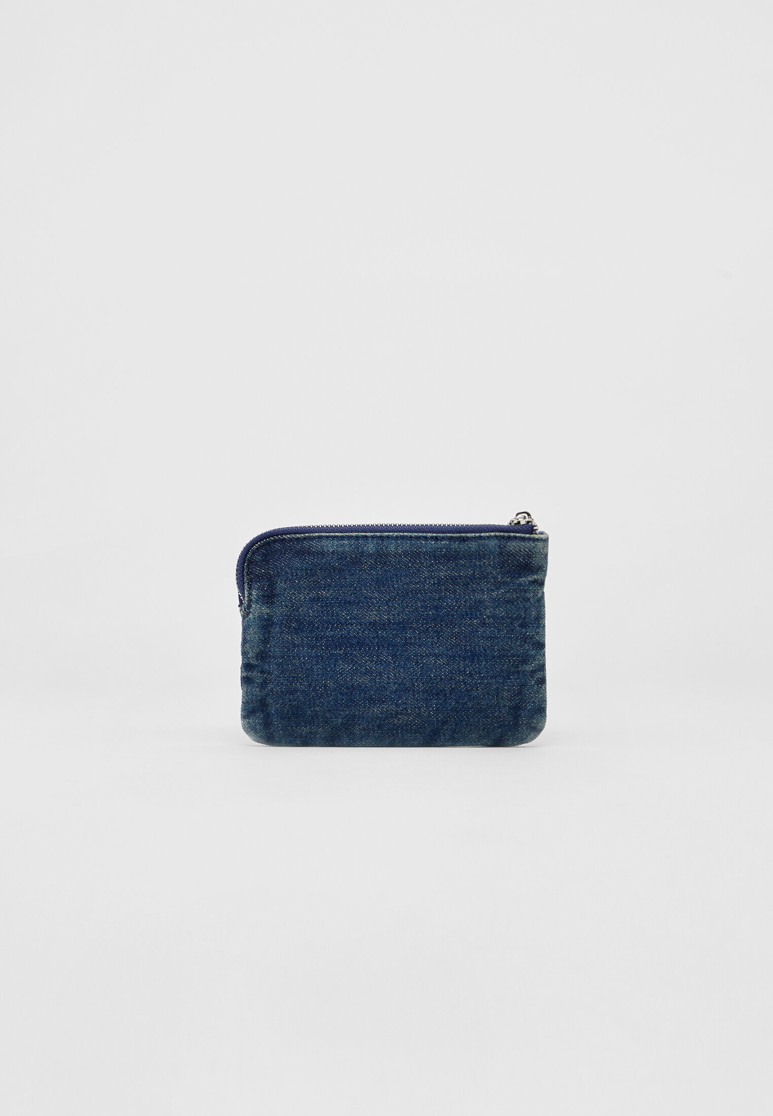 Bolsa plana de jeans