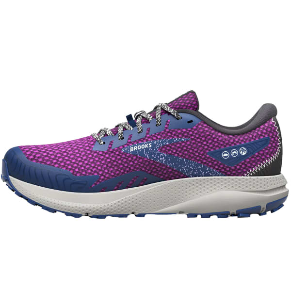 Chaussure trail BROOKS DIVIDE 4 PURPLE/NAVY/OYSTER