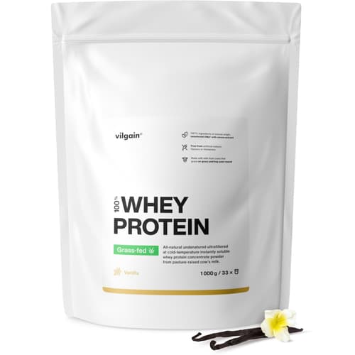 Vilgain Grass-Fed Whey Protein Vanille