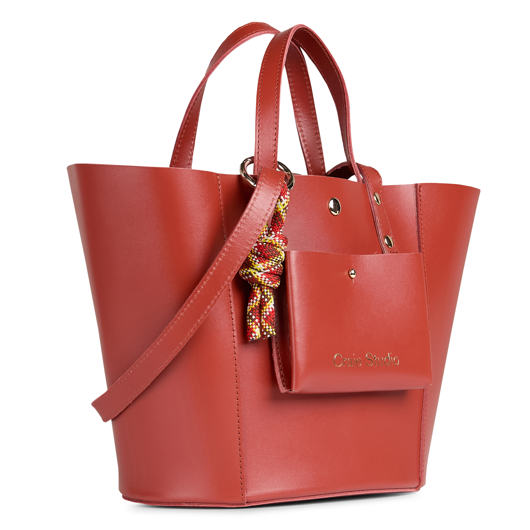 NOTE - Sac en cuir | Rouge
