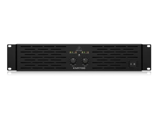 Behringer KM1700, 1700 W, 0,03%, 35,6 dB, 20000 ohm (O), 20 - 20000 Hz, 1/4