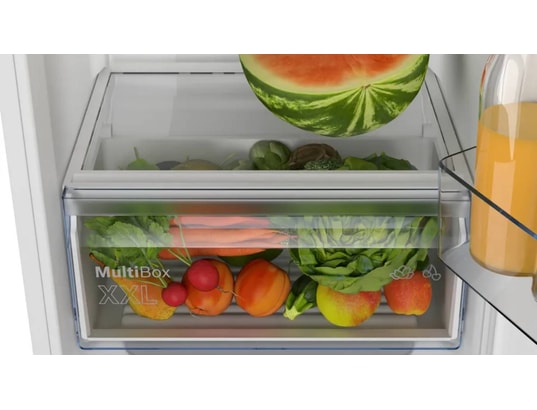 BOSCH - Réfrigérateur encastrable 1 porte KIR41NSE0 Série 2, EcoAirflow, 204 L