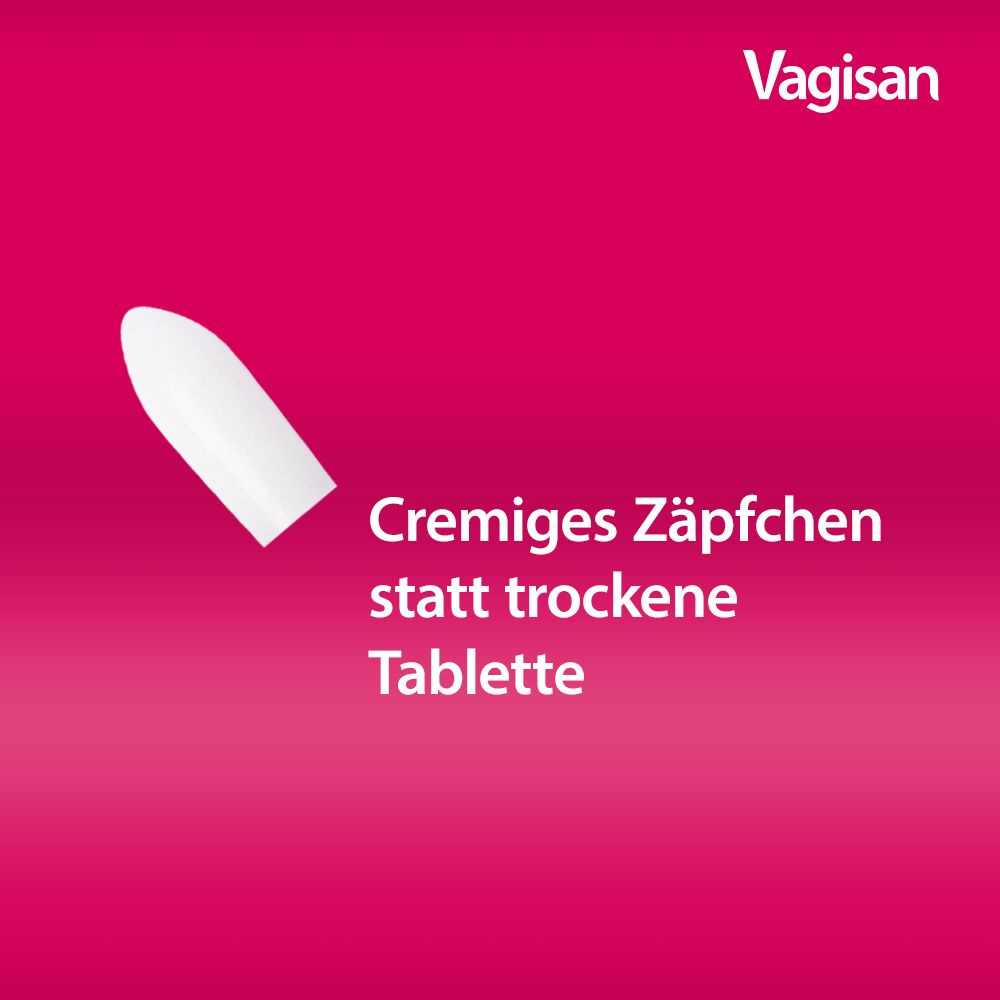 Vagisan Myko Kombi 3 Tage: Vaginalzäpfchen und Creme zur Behandlung von Scheidenpilz