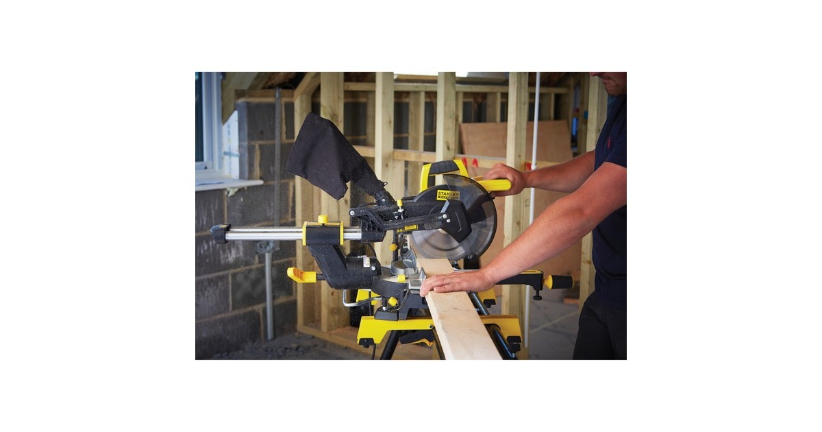 StanleyFATMAX 1500W 216mm Afkort- en Verstekzaag   (Geel/zwart)