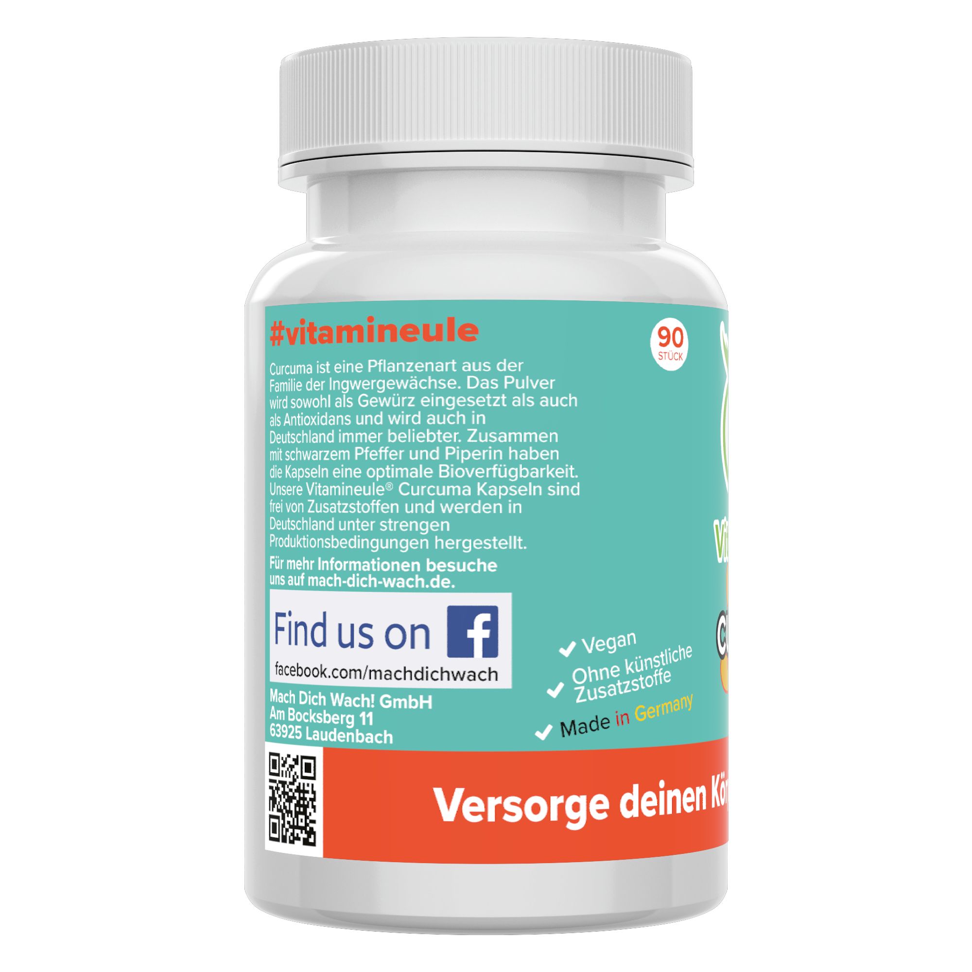 Curcuma Kapseln - Vitamineule®