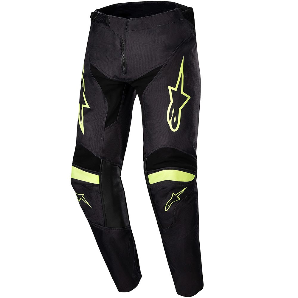 Alpinestars - Pantalon enfant Youth Racer Lurv Noir / Jaune fluo