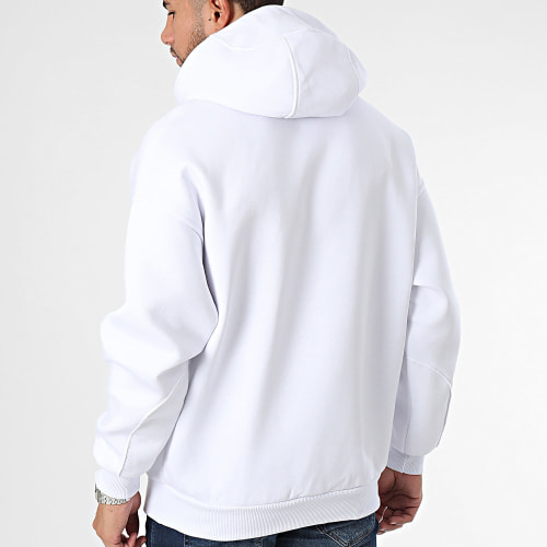 Sweat A Capuche Blanc