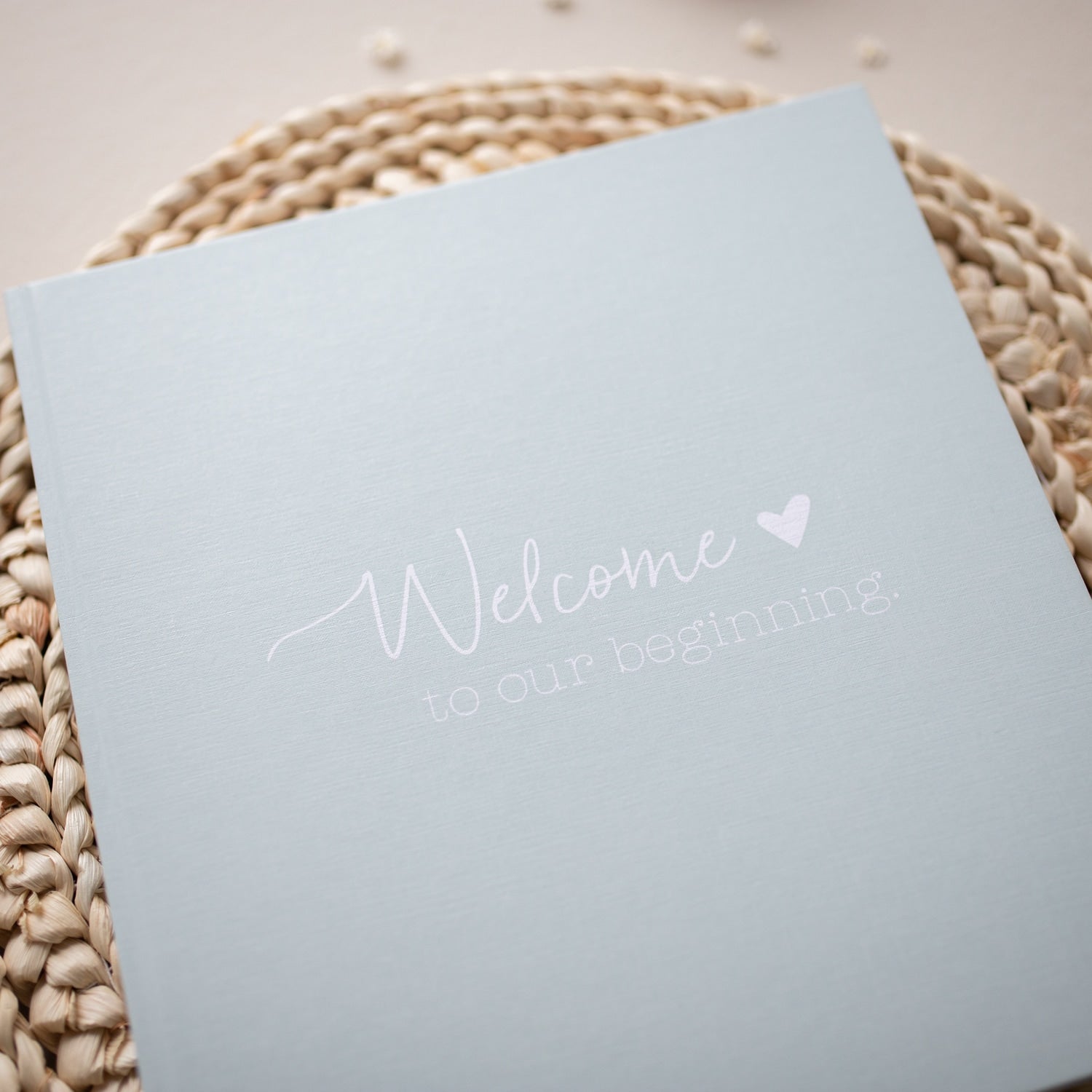 Hochzeits-Gästebuch „Welcome