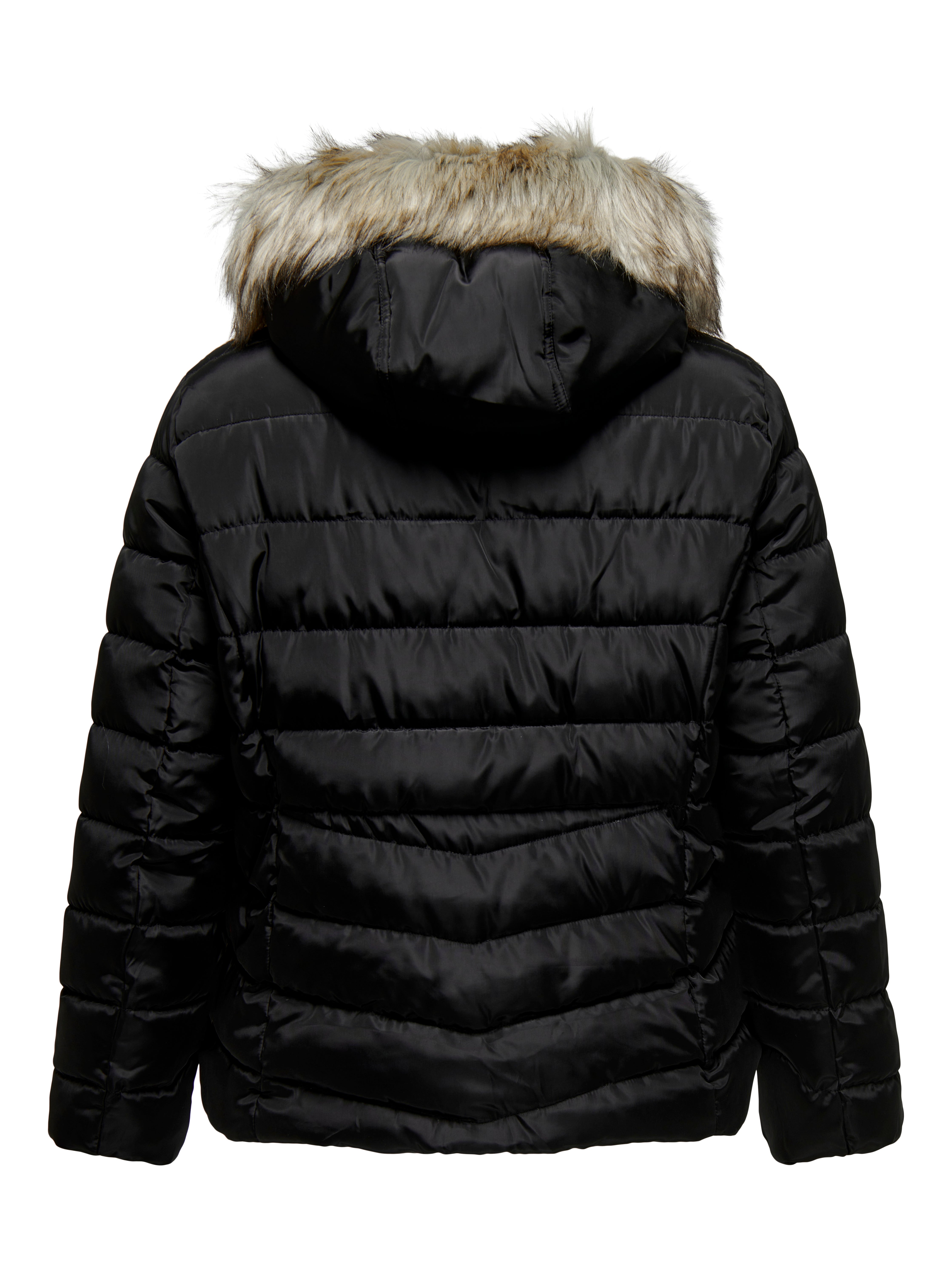 CARNEW Steppjacke Black