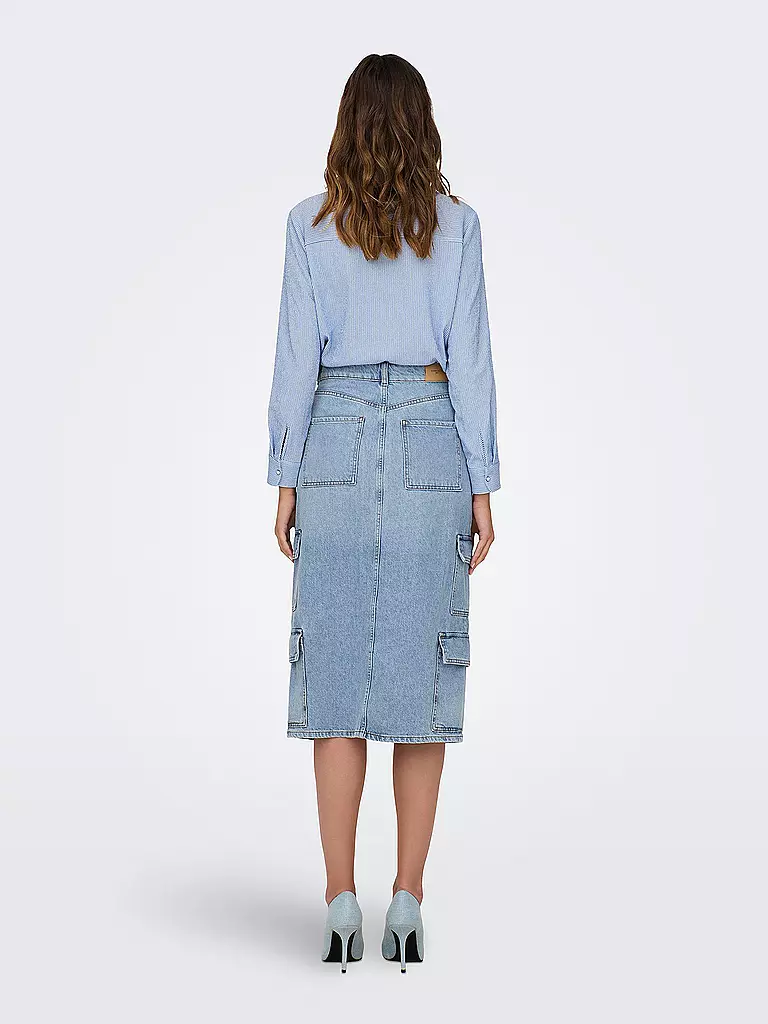 ONLY Jeansrock ONLPOSEY hellblau