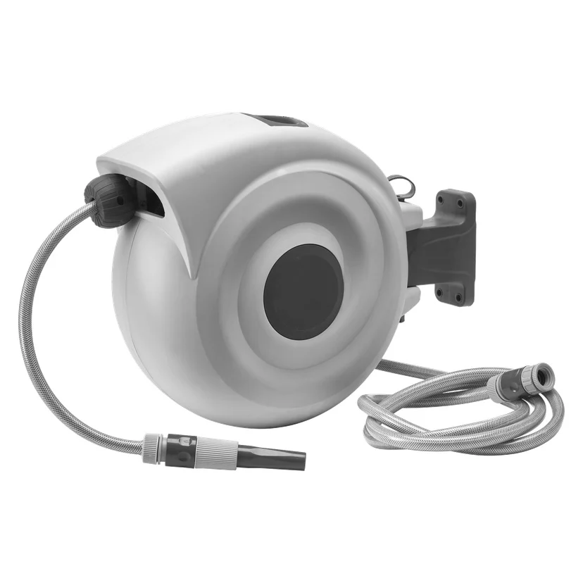 Slangetrommel med vannslange 20 m 1/2”