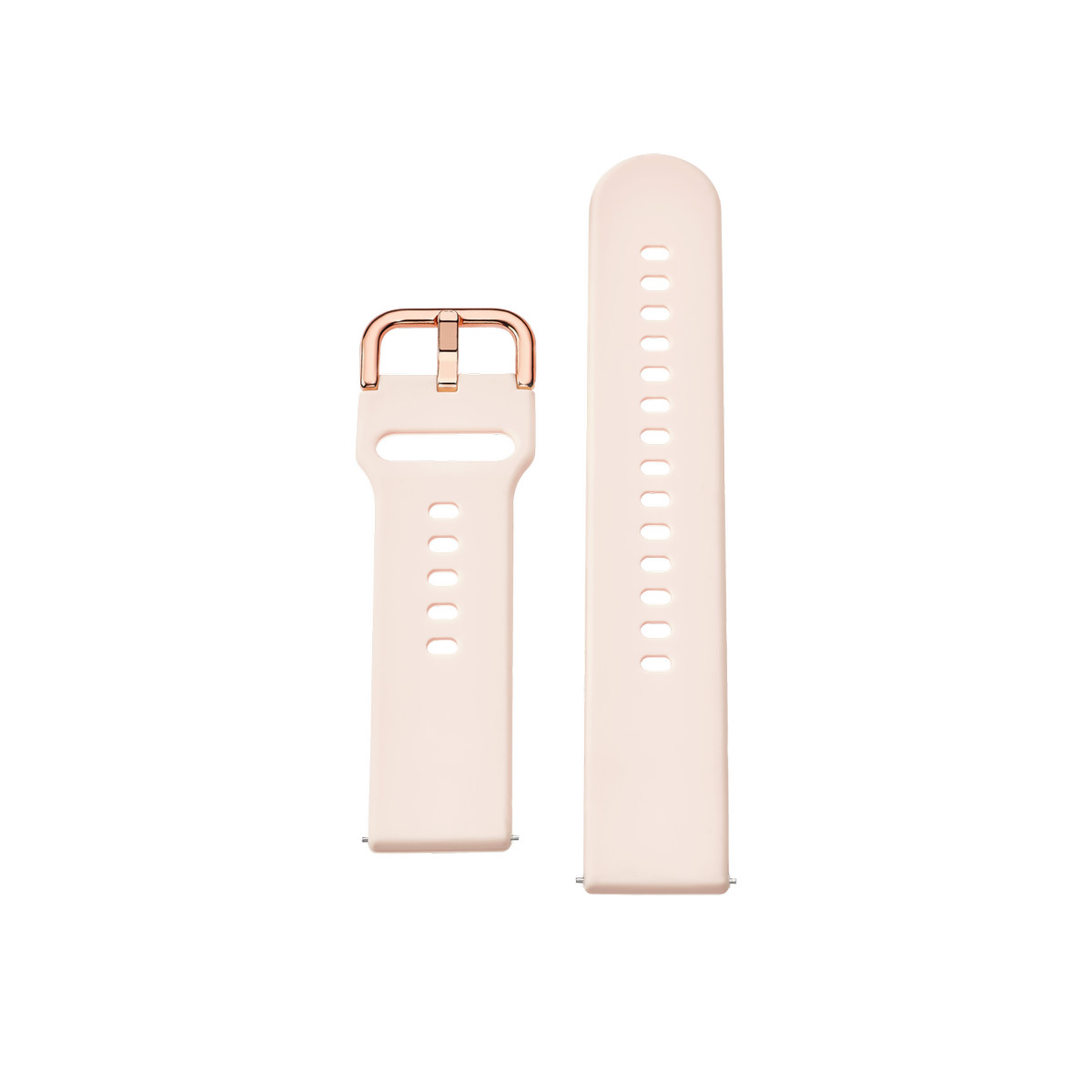 Montre Lotus femme connectée bracelet maille milanaise doré rose