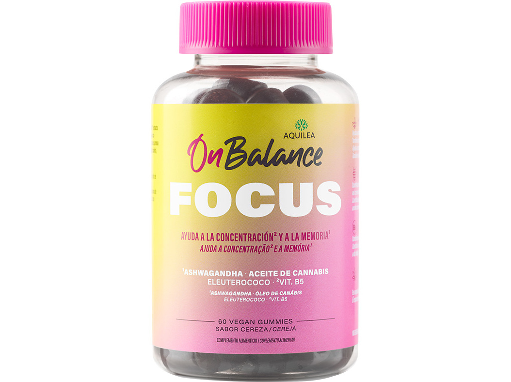 SUPLEMENTO AQUILEA ON BALANCE FOCUS 60 GOMAS
