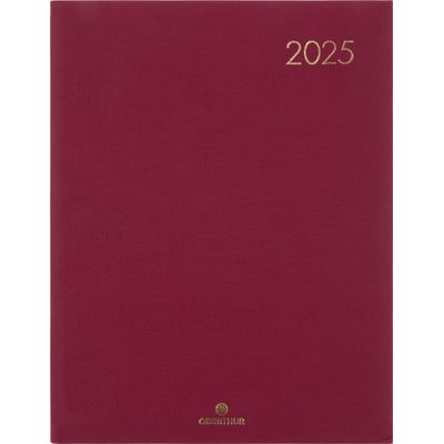 Agenda Nomad - 1 semaine sur 2 pages - 22 x 28 cm - disponible dans différentes couleurs - Oberthur