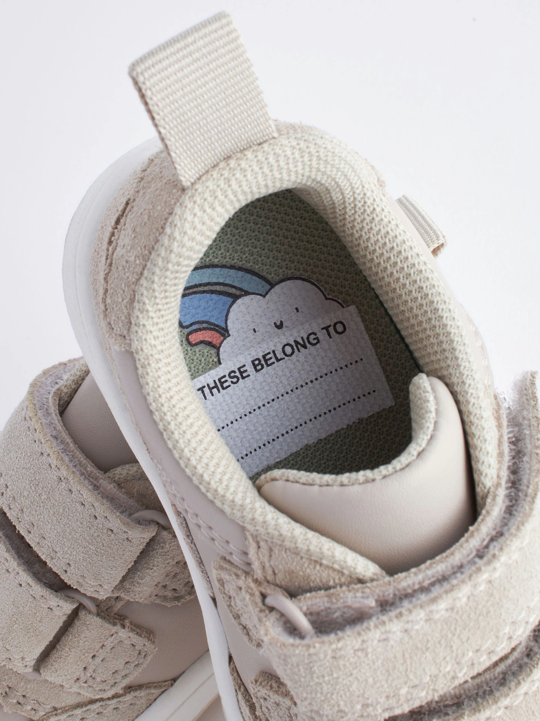 Neutraal - Baby Touch Fastening Leather First Walker Shoes