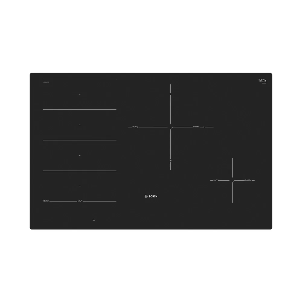 Bosch PXE801DC1E Induktionskochfeld flächenbündig 80cm