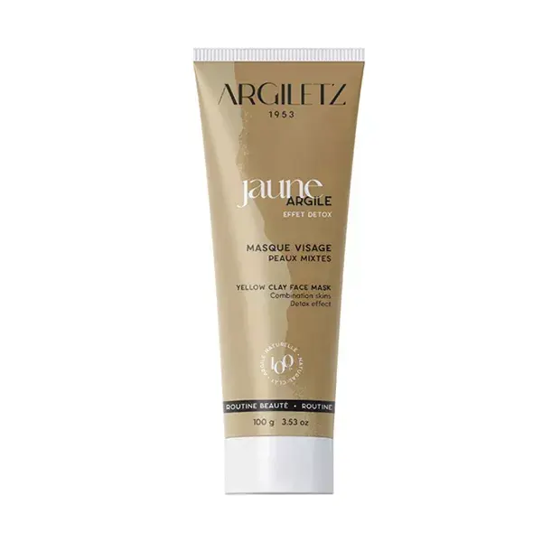 Máscara de argila amarela pronta para uso Argiletz 100g