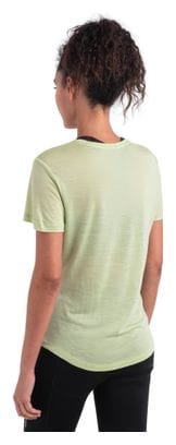 T-Shirt Femme Icebreaker Merino 125 Cool-Lite Sphere III Vert