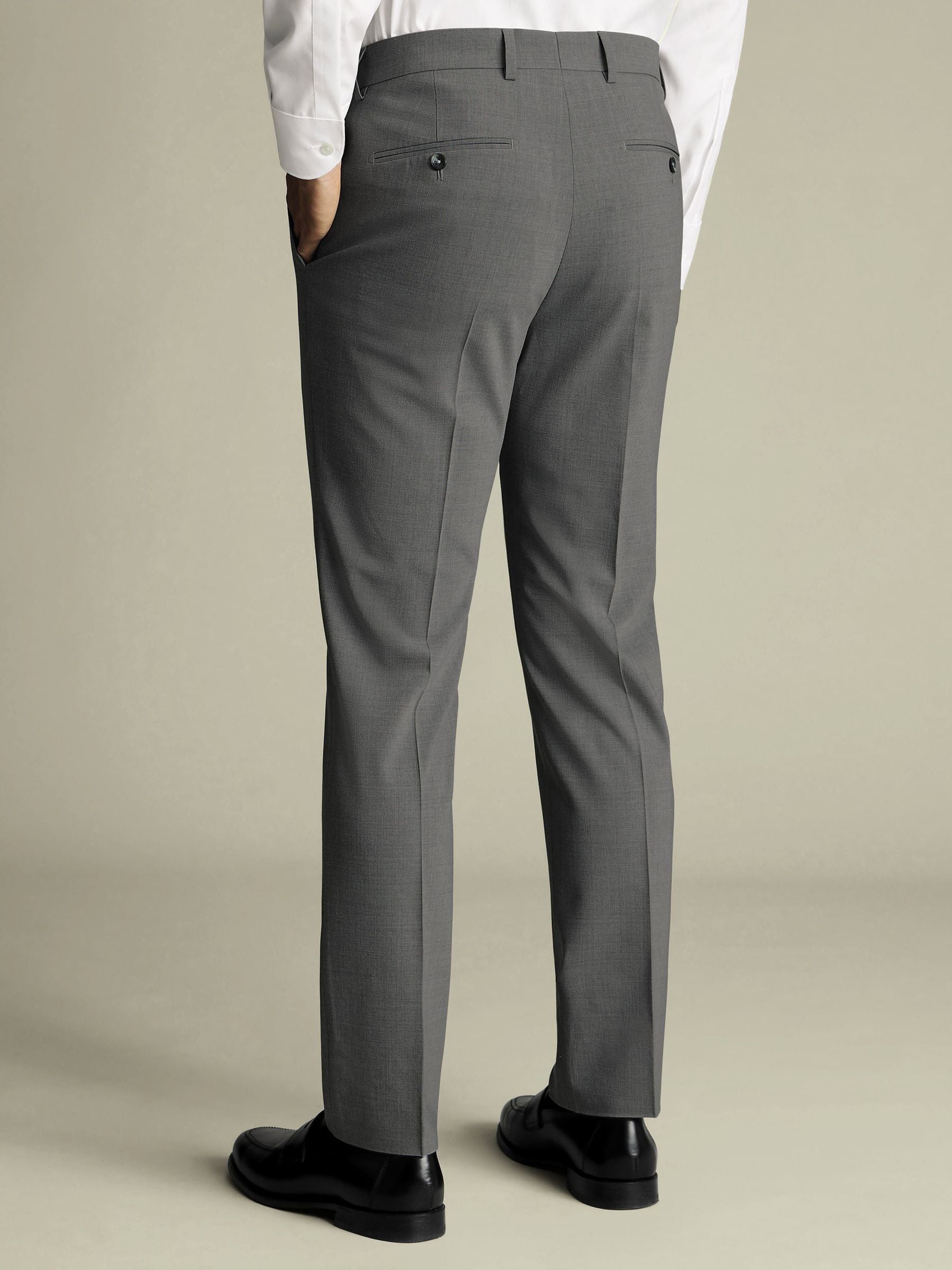 Charles Tyrwhitt - Nette wollen broek