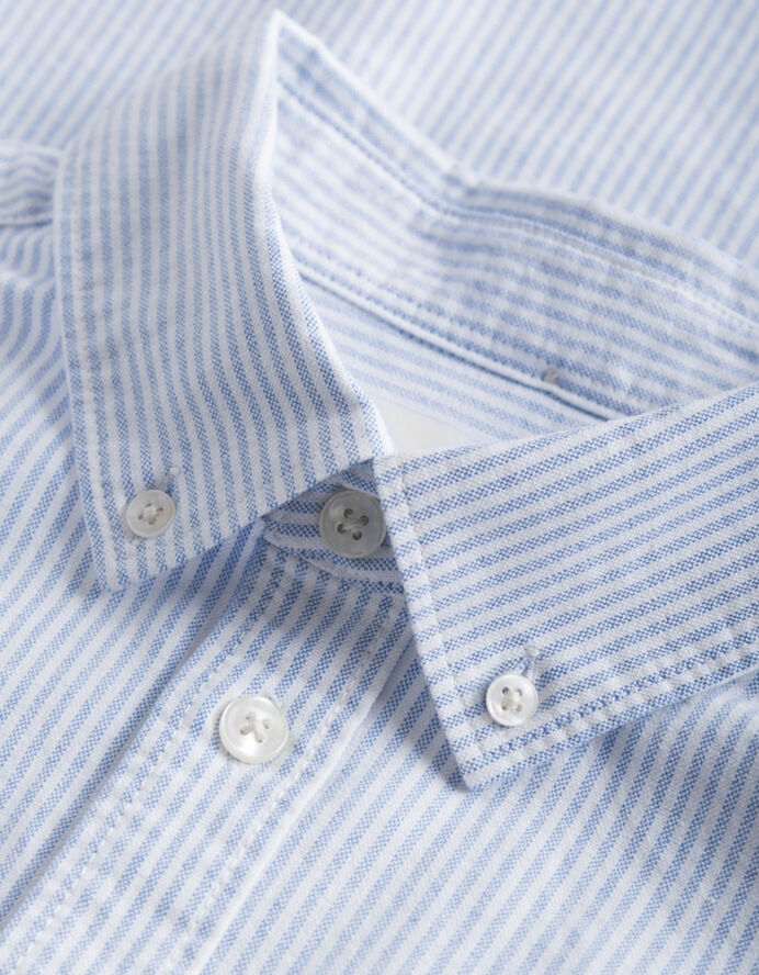 Les Deux Kristian Oxford Shirt Light blue/white