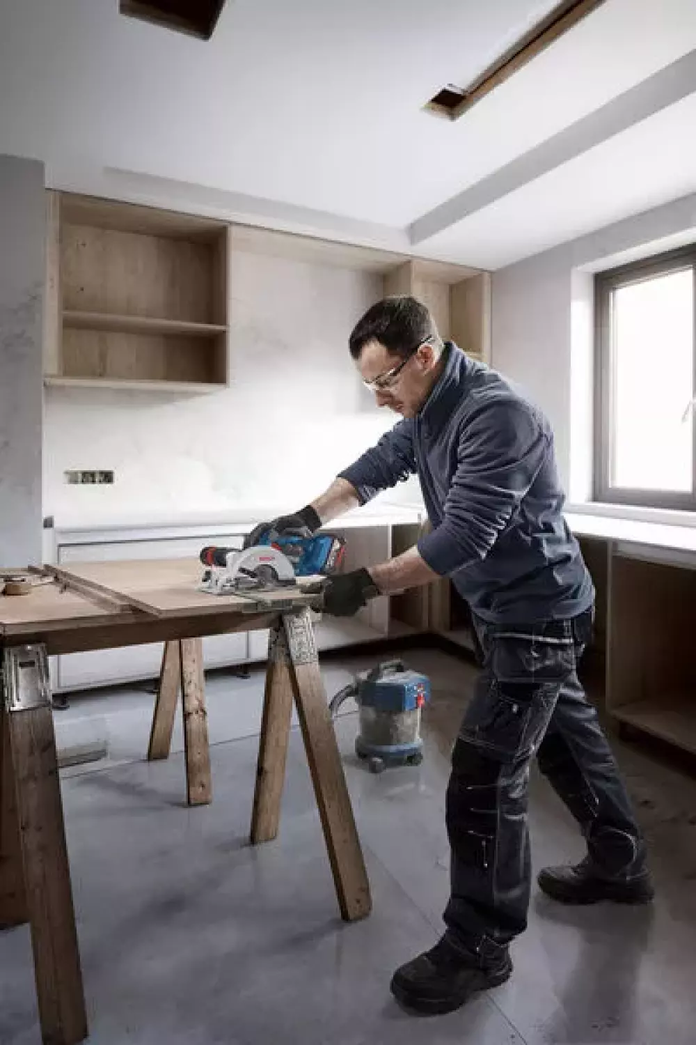 Bosch GKS 18V-51 18V accu Cirkelzaag body - 140 mm