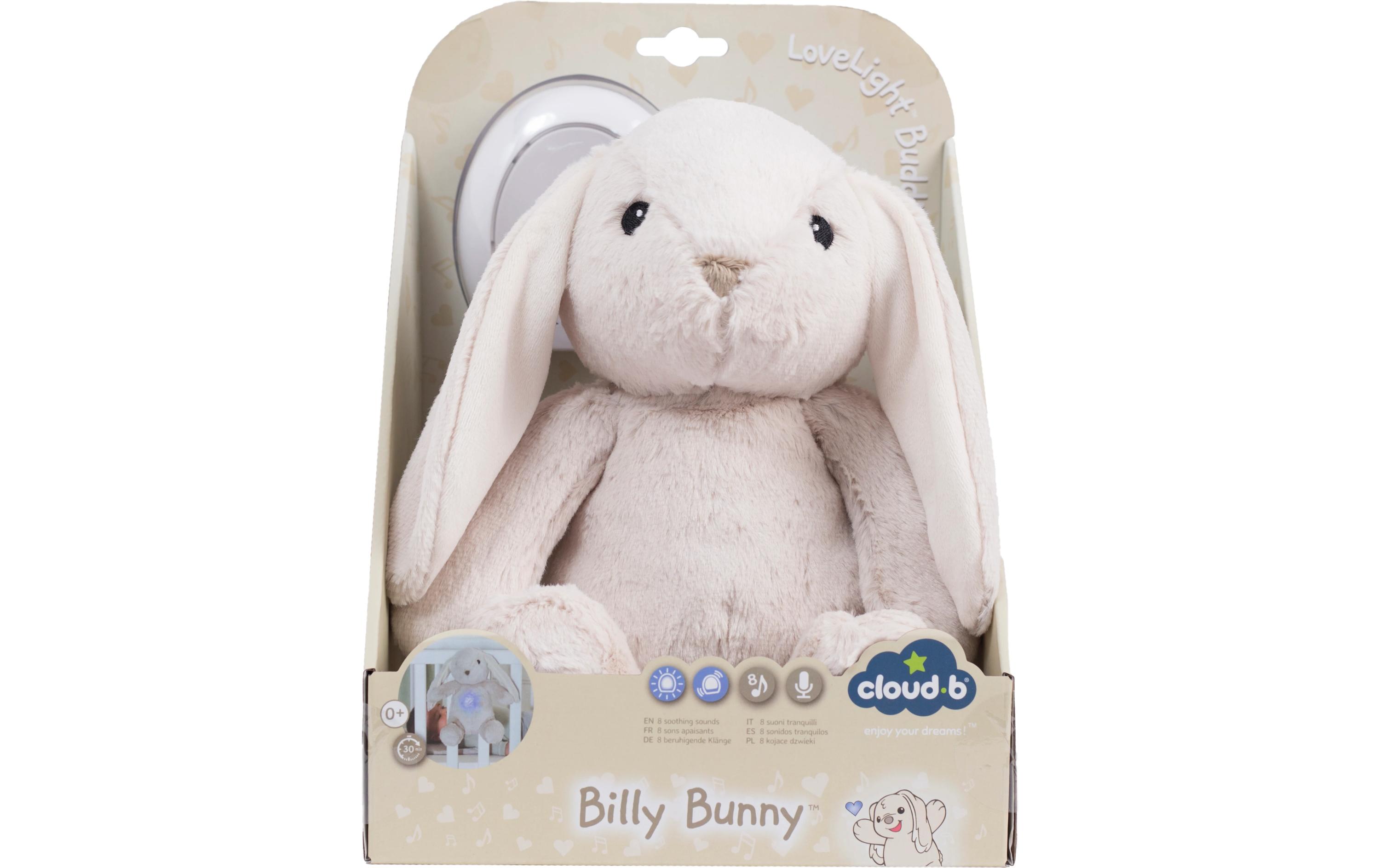 Einschlafhilfe Lovelight Buddies Billy der HaseKuscheliger Plüsch für eine beruhigende Wirkung