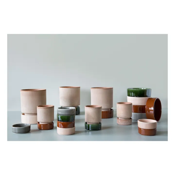 Bergs Potter Soucoupe pour pot Hoff glacée | Rouille